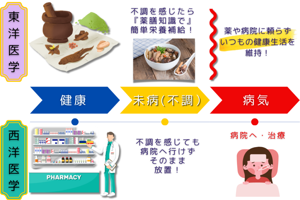 東洋医学と西洋医学の違い